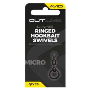 Avid Carp Outline Mirco Ringed Hookbait Swivel