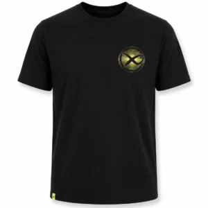 Matrix Large Fade T-Shirt - Black/Lime
