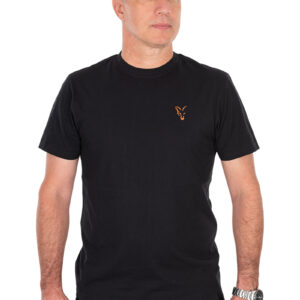 Fox Classic T - Black & Orange